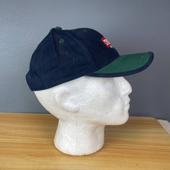 CROPLAN Genetics Vintage Black Green Snapback Hat Cap Agri-Tech Services USA - Picture 5 of 8